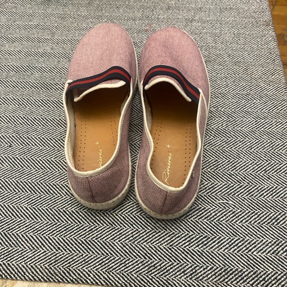 Pre❤️Rivieras Red and Navy Casual Slip-Ons Men Size:9 Condition: Great - Picture 5 of 7